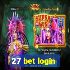 27 bet login